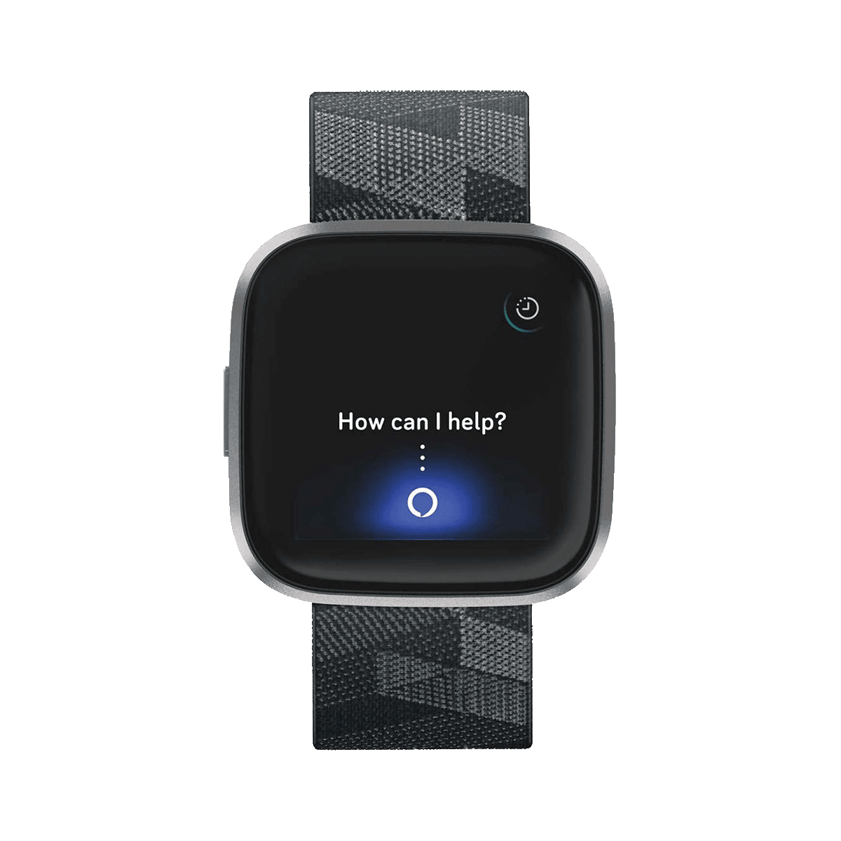 fitbit versa grey screen